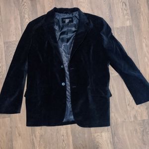 Claiborne Blue Velvet Blazer 44R
